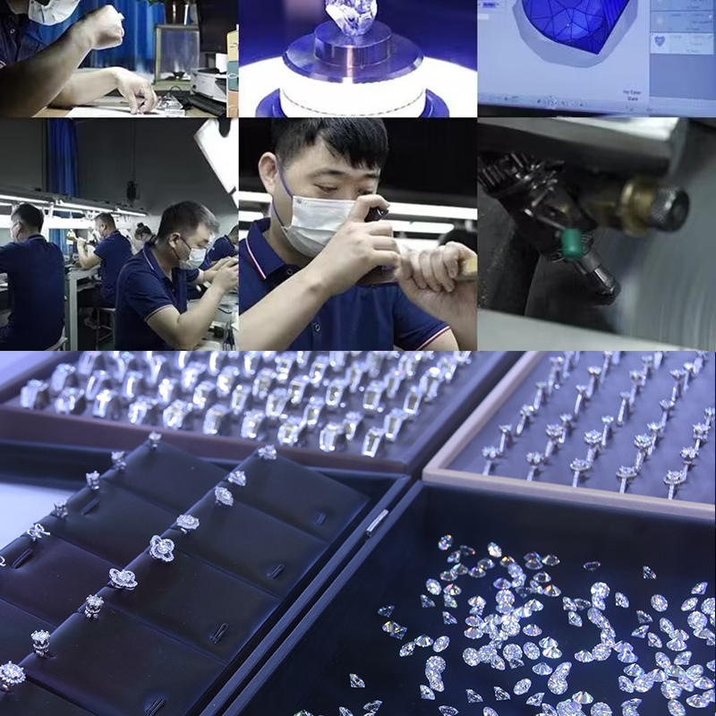 100% Echte Moissanite Pass Dia - Jewelry Making Machines recensie en prijs