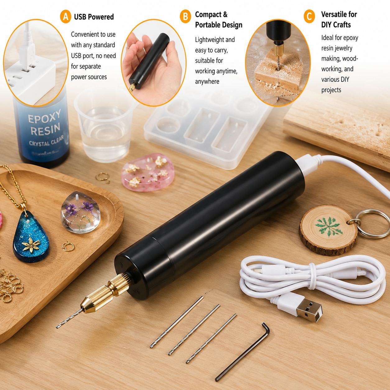 Mini elektrische boormachine U - Jewelry Making Dc recensie en prijs