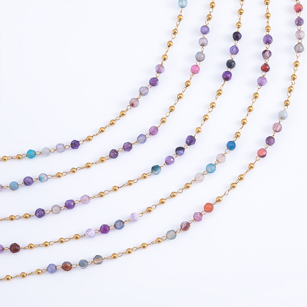 0,5M 1M roestvrij staal gekleu - Jewelry Making Gemstones recensie en prijs