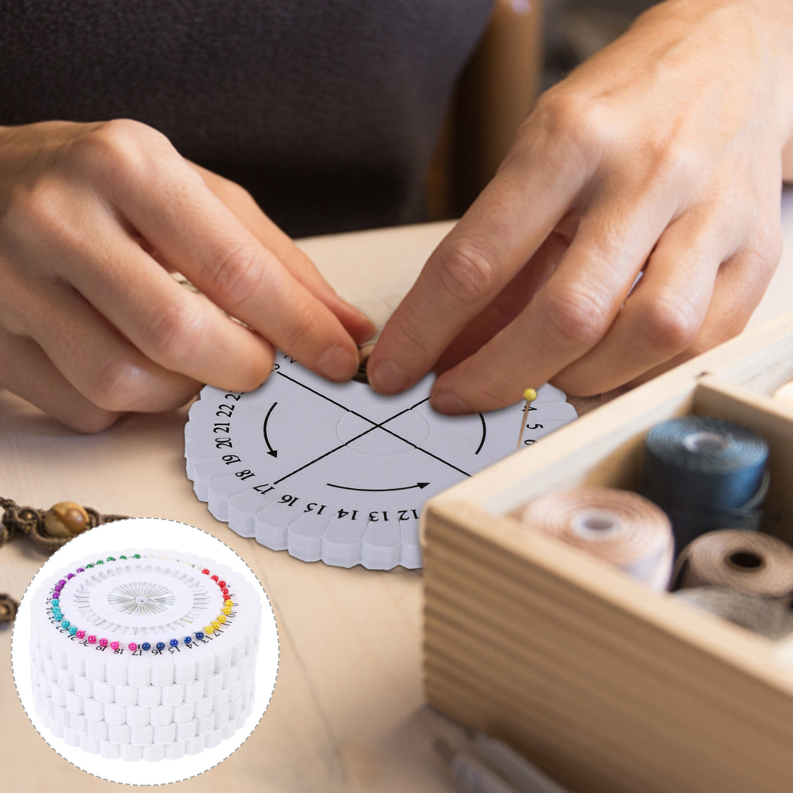 1 set Kumihimo breiplaat, rond - Jewelry Making Board recensie en prijs